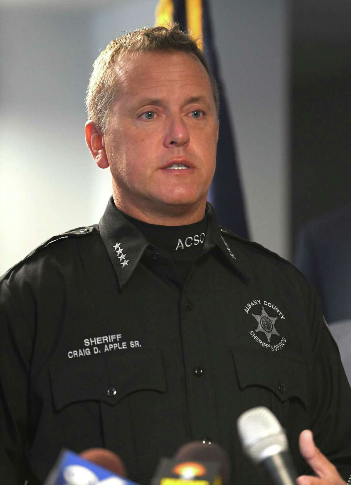 Albany Sheriff Craig Apple. (Lori Van Buren/Times Union)