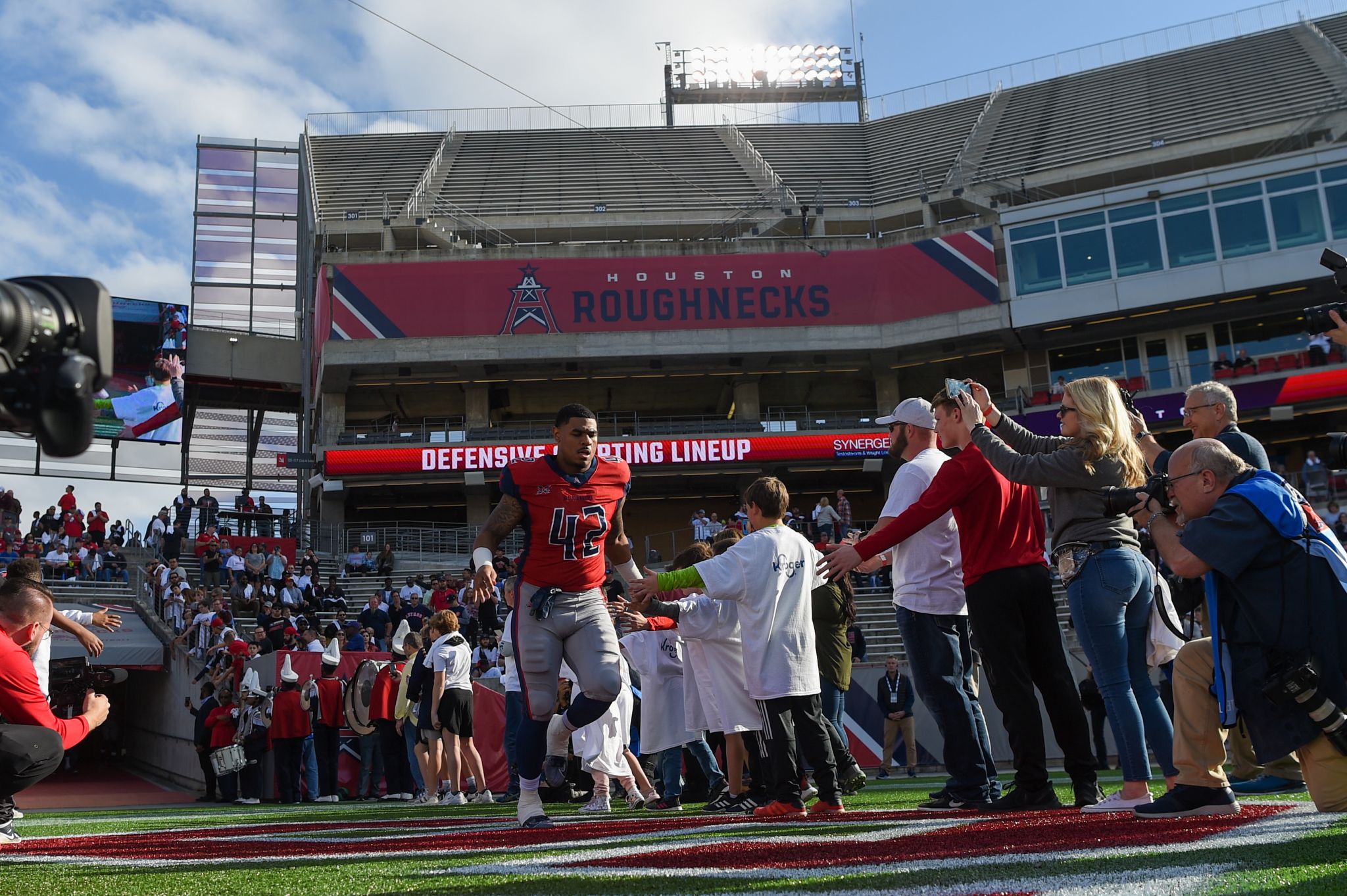 Four Houston Roughnecks Players Added To NFL Practice Squads