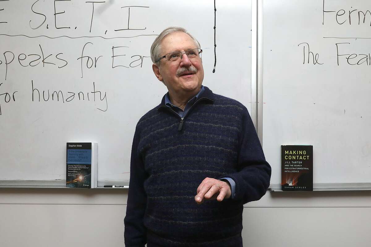 Andrew Fraknoi, a board member of the Search for Extraterrestrial Intelligence in Mountain View, says it’s possible space aliens might very well be microscopic and unrecognizable.