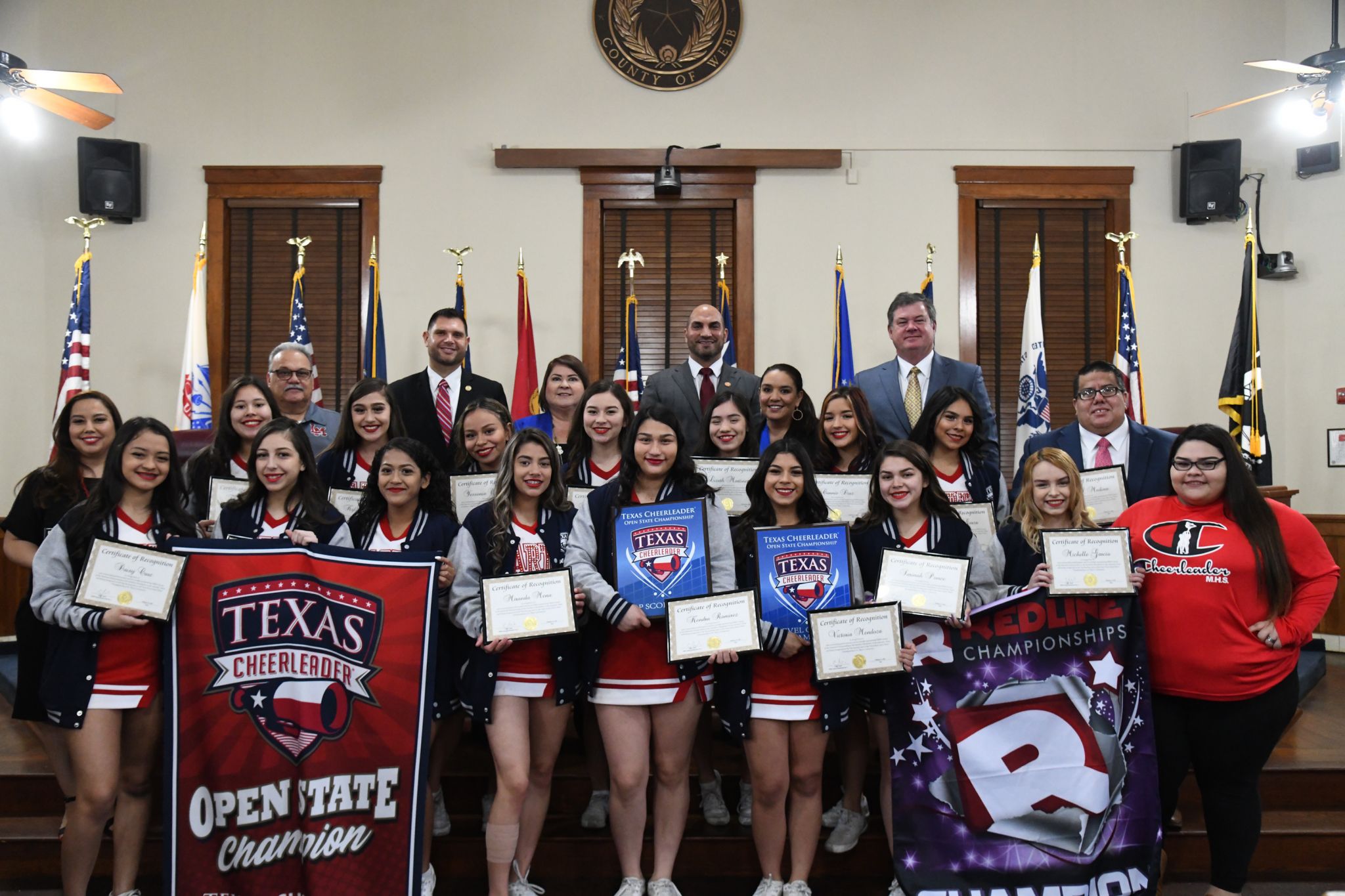 Laredo cheer squads recognized for national championships