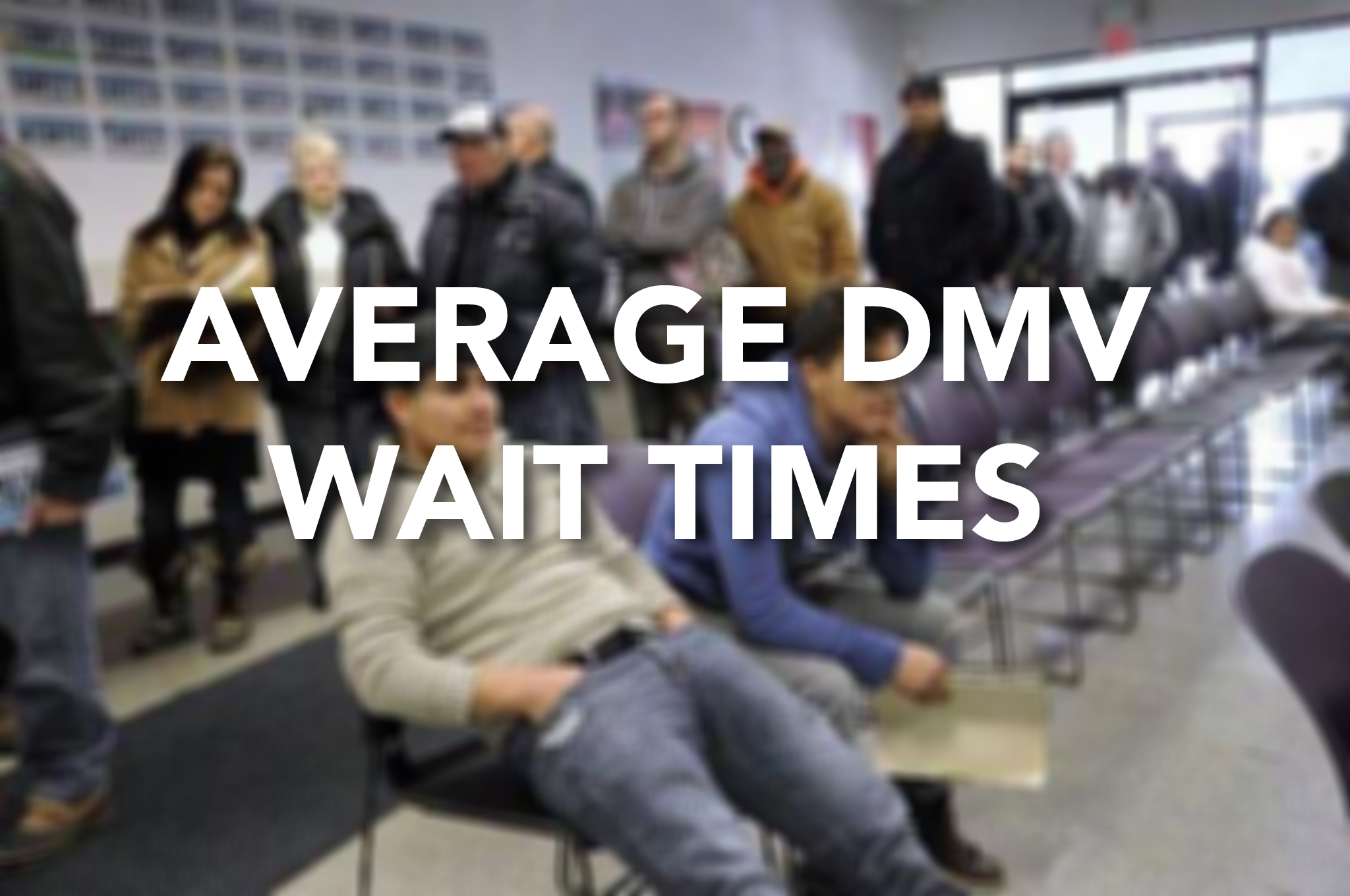 Average Connecticut DMV wait times in August 2019 compared to August 2018