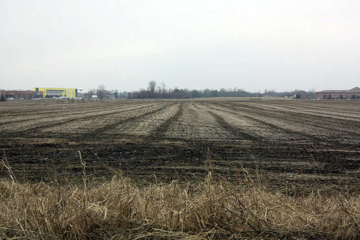 This land was to become part of the Archdiocese of Springfield’s latest senior living community, Divine Mercy. However, the project has been cancelled. The view is looking south.