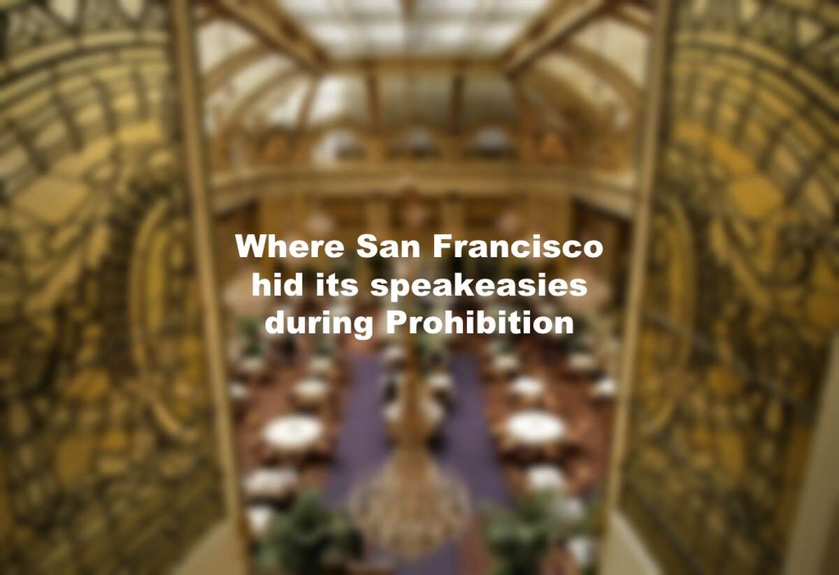Where San Francisco hid its speakeasies during Prohibition