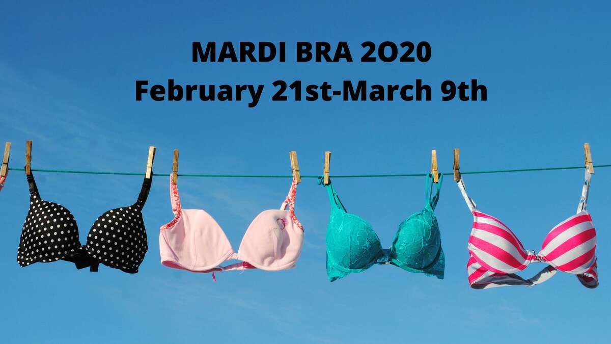 The Undies Project will hold its 5th annual bra drive, Mardi “Bra,” in towns like New Canaan to coincide with Mardi Gras festivities.