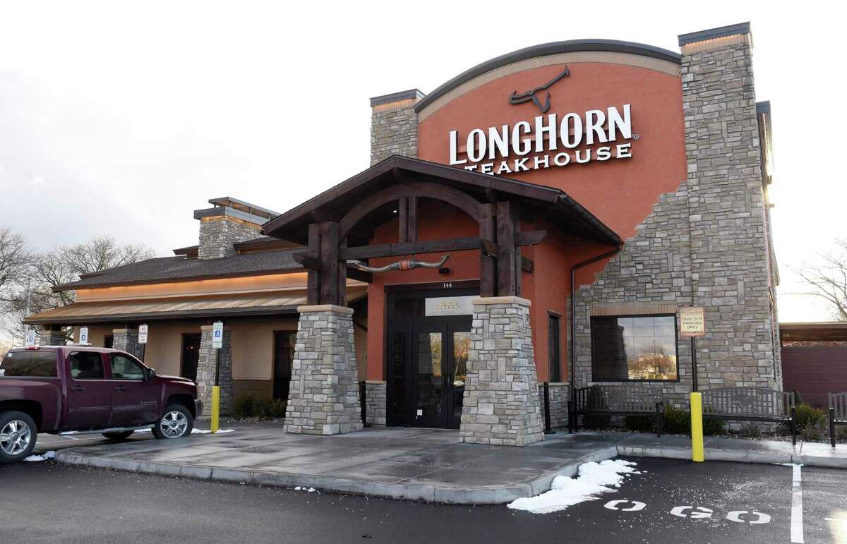 A new LongHorn Steakhouse in January 2020 in Colonie, N.Y., with parent company Darden Restaurants in the early stages of planning for a possible location at the Danbury Fair mall in Danbury, Conn. (Lori Van Buren/Times Union)