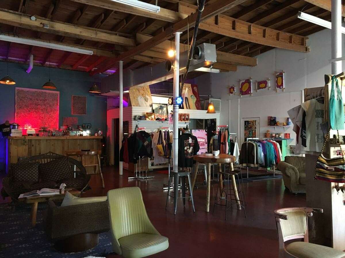 Downtown coffee shop Los Olvidados hosts art exhibits, music, and other social gatherings in their downtown space located at 309 Flores Ave.