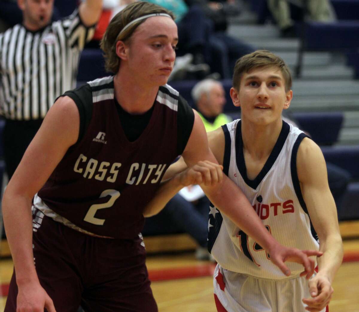 The USA boys basketball team defended home court against Cass City by a margin of 66-40 on Wednesday, Feb. 12.