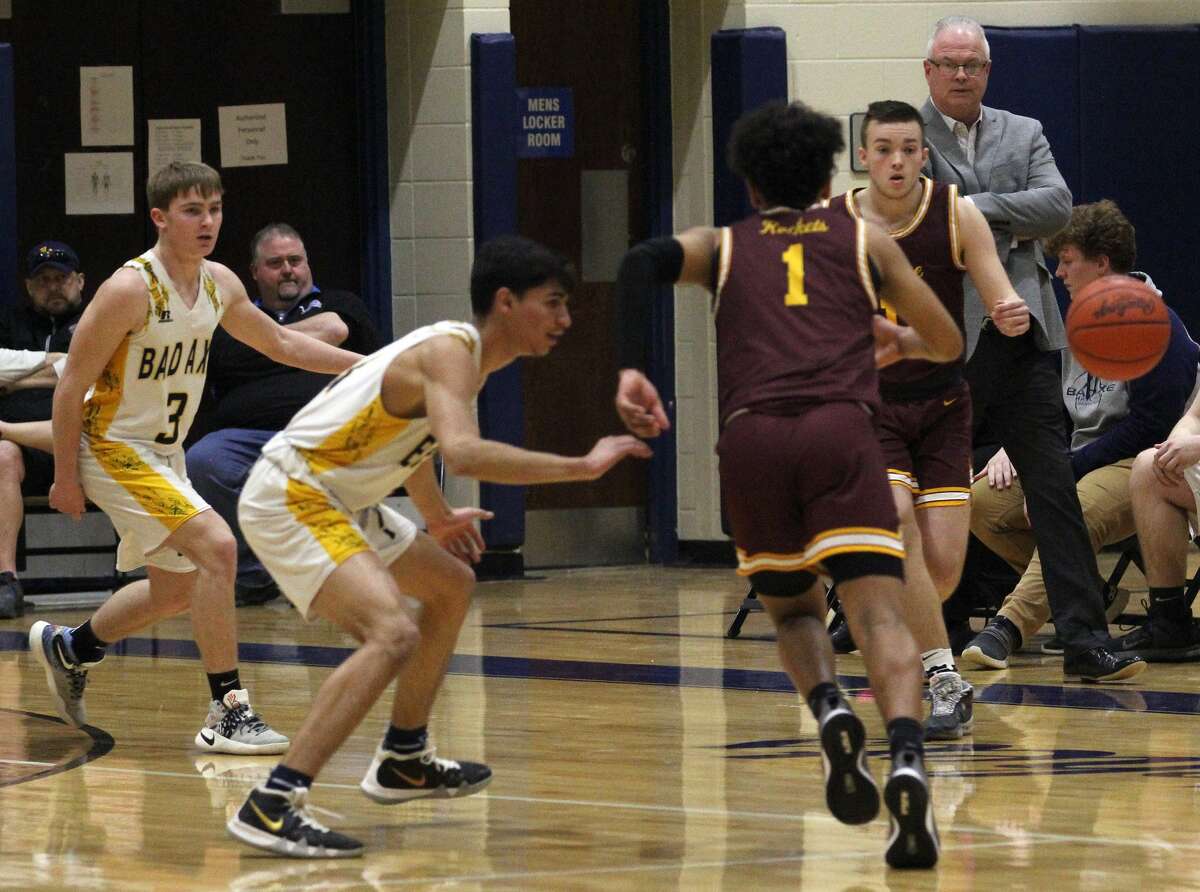 The Bad Axe boys basketball team fell to the visiting Reese Rockets, 57-43, on Wednesday night.