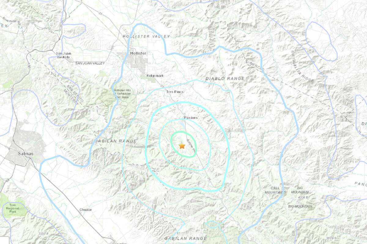 Magnitude 3.7 earthquake strikes near Tres Pinos, CA