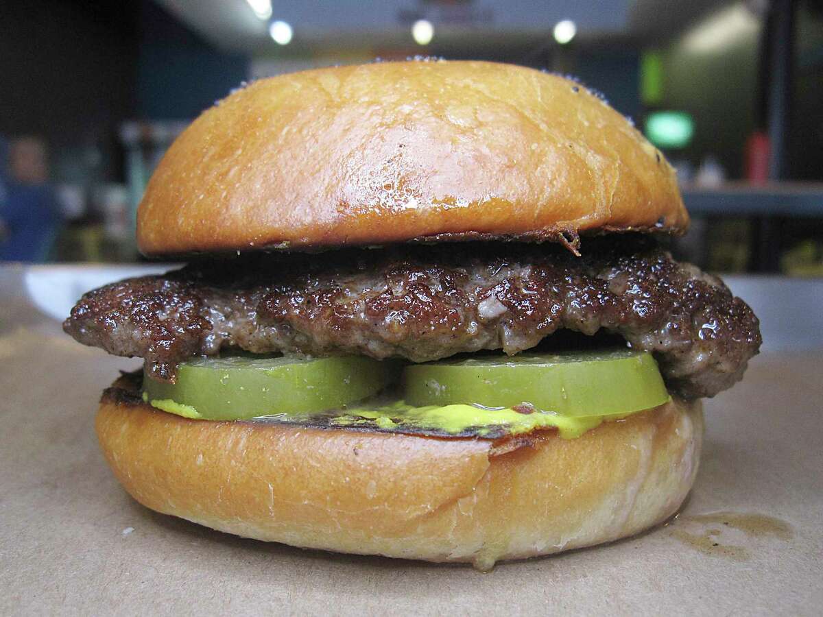 Review The best burger restaurant in San Antonio is Mr. Juicy in Olmos