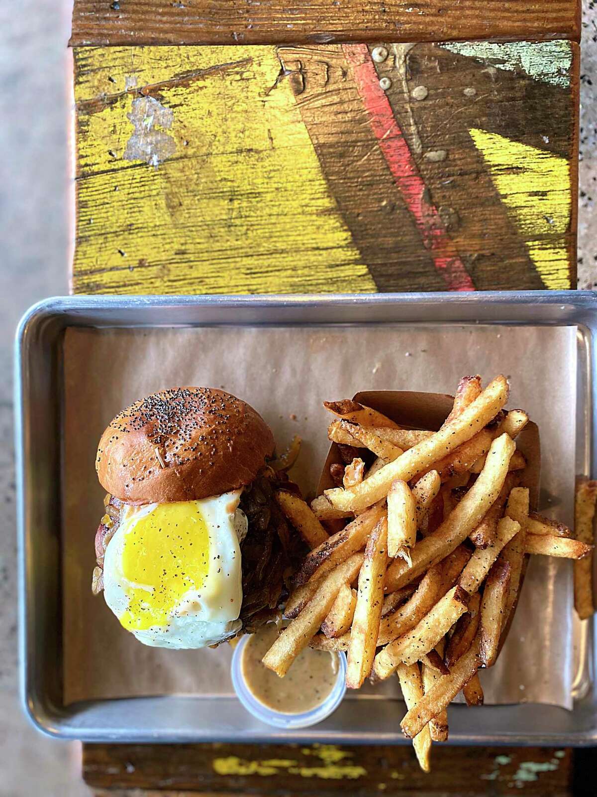 Mr. Juicy’s second location from Andrew Weissman open today to get San