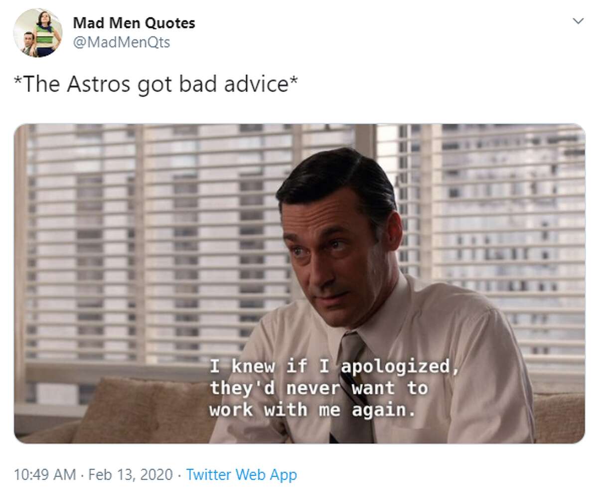 Internet explodes with hilarious memes after Astros' apology