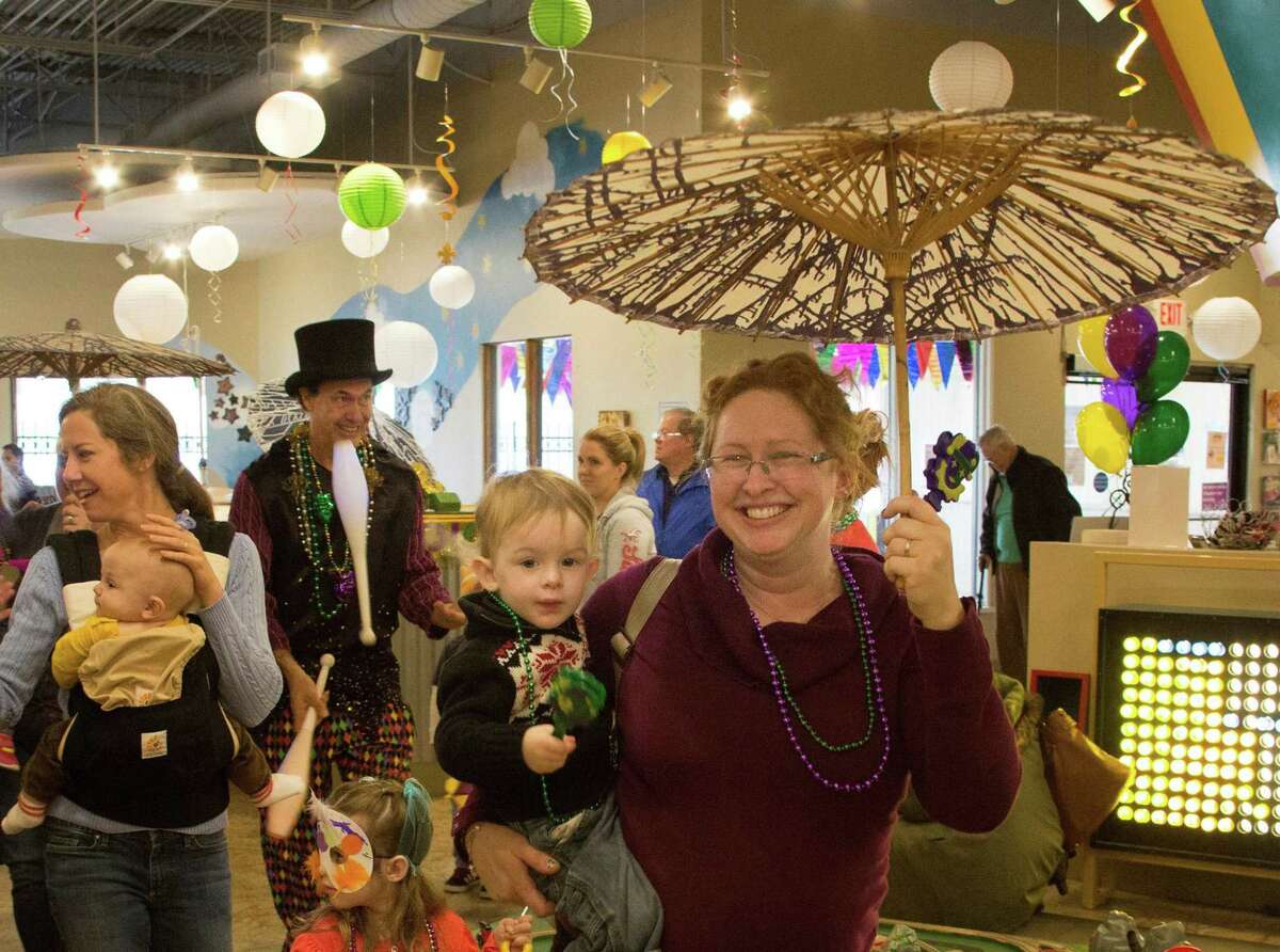 The Woodlands Children’s Museum will present a Mardi Gras party on Feb. 25.
