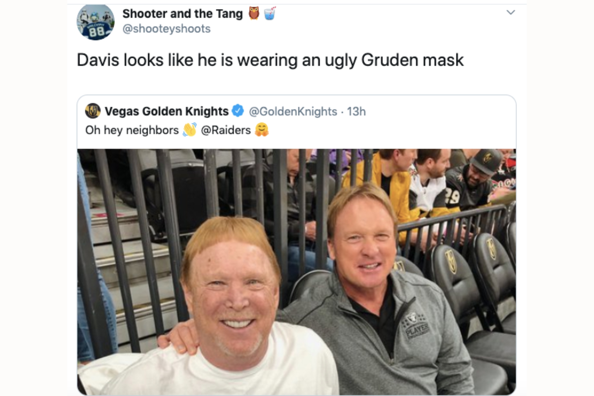 Golden Knights and Daa Raiders : r/goldenknights