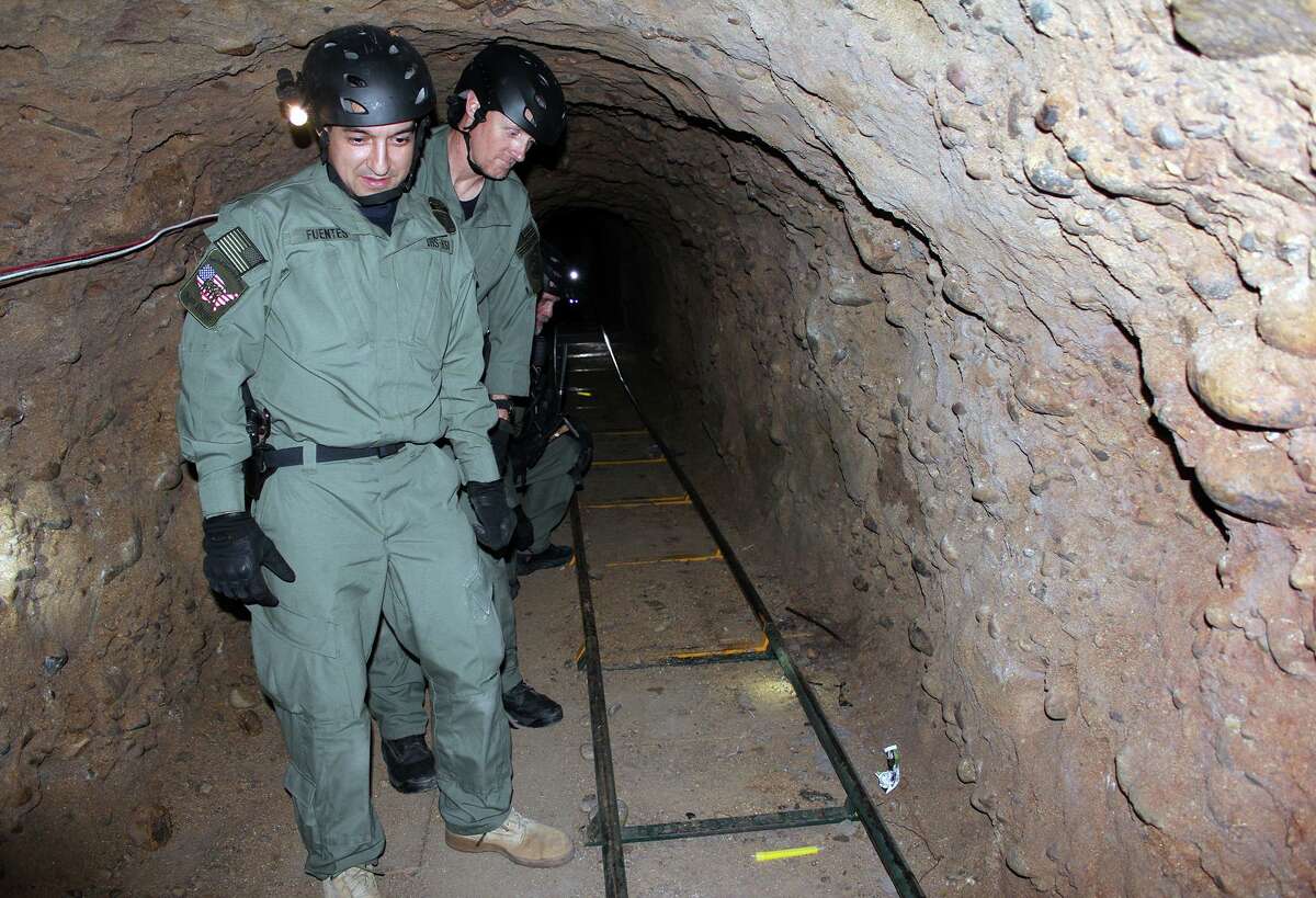 Anyone who knows the U.S.-Mexico border knows elaborate drug tunnels like this one near San Diego in 2011, have existed for years. Tunnels, of course, go under walls.