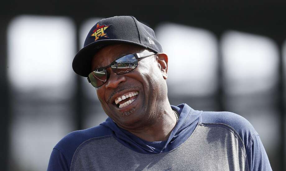 Astros manager Dusty Baker Jr. is concerned about retaliation by other teams angry at the sign-stealing scandal. Photo: Karen Warren / Staff Photographer