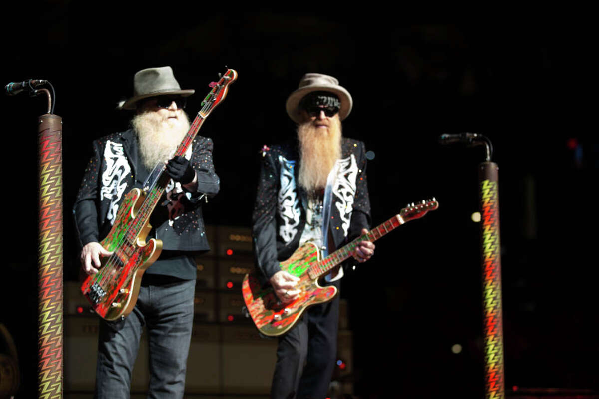 Photos show locals hitting the carnival grounds and then jamming to iconic Texas band ZZ Top at the San Antonio Stock Show & Rodeo Friday Feb. 14, 2020.