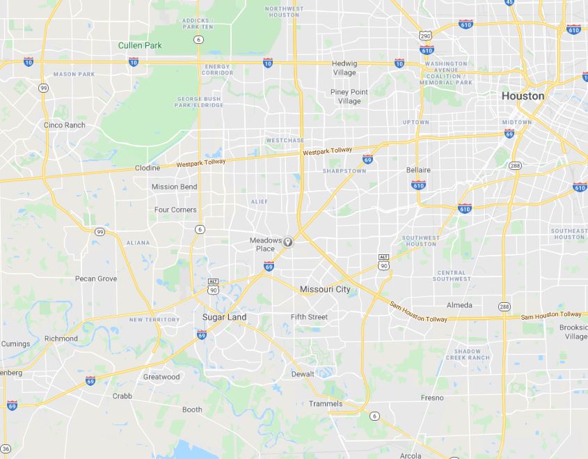 Woman's body found in backseat of a car in west Houston