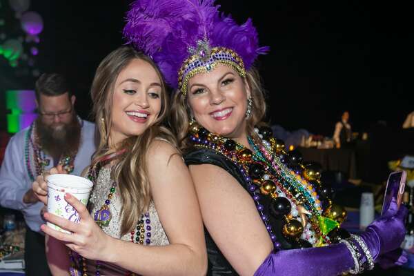Grand Krewe Aurora Ball kicks off Mardi Gras season in its inaugural year in Beaumont. Aurora royalty will be presented in their elaborate roaring-20's themed costumes with this year's King and Queen announced. Photo made on Saturday, February 15, 2020 Fran Ruchalski/The Enterprise