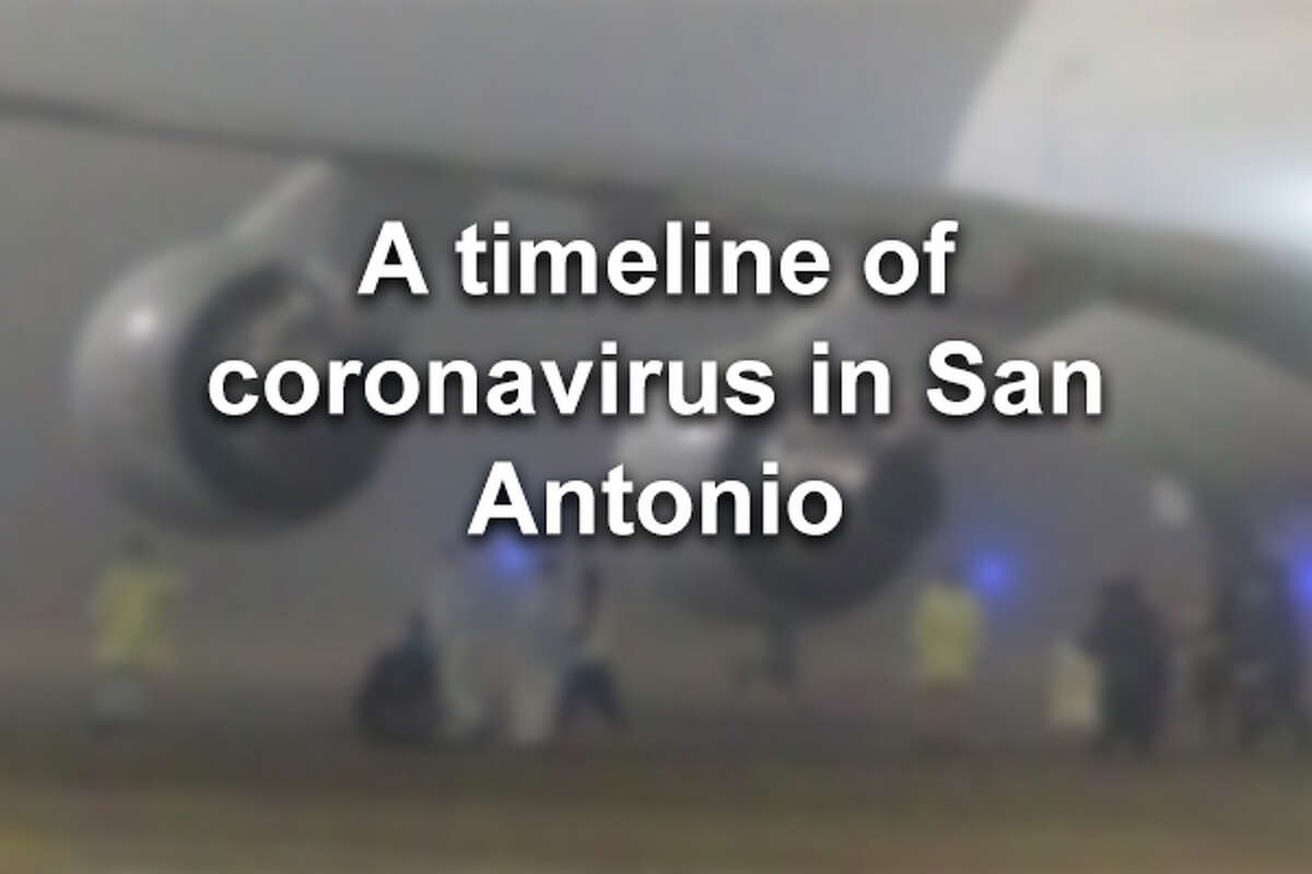 Click through to see a timeline of coronavirus in San Antonio.