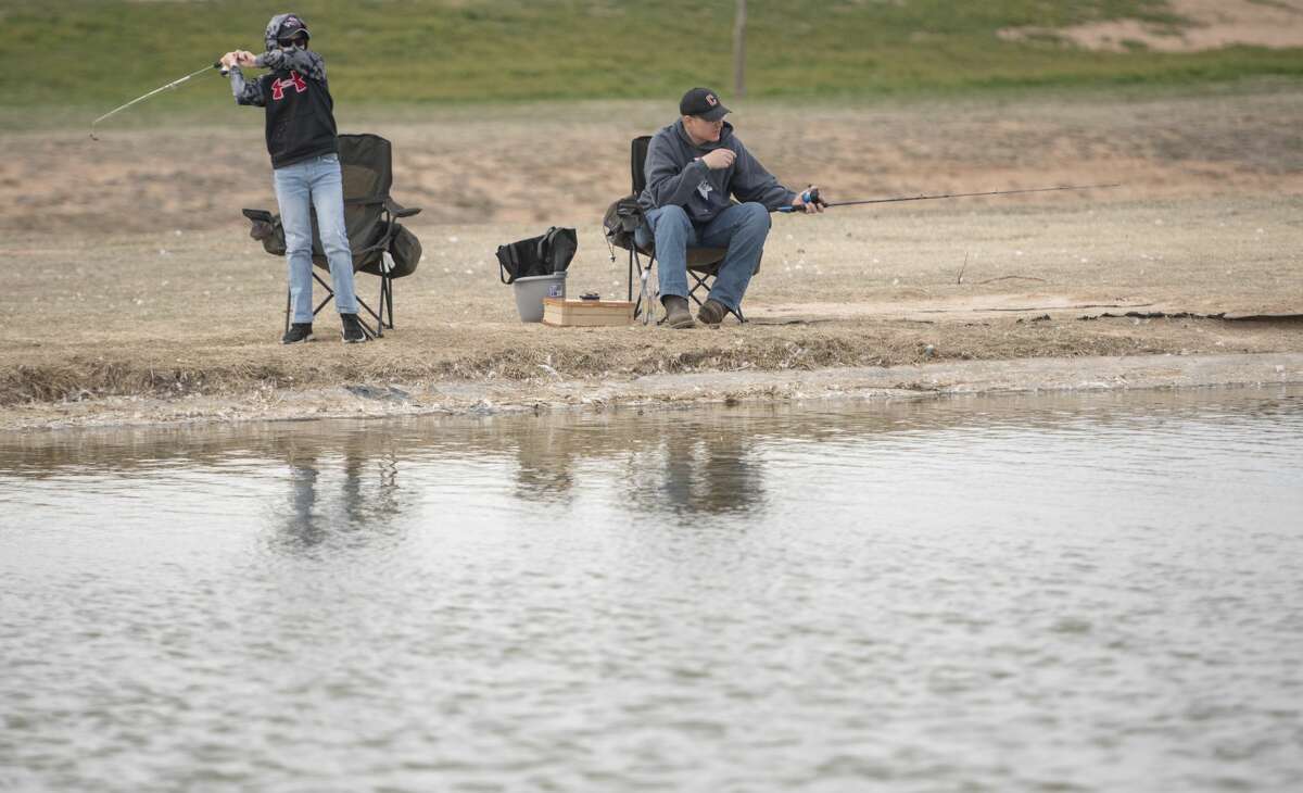 FILE PHOTO: The City of Midland Parks and Recreation Division and Texas Parks and Wildlife have restocked trout in the ponds at C.J. Kelly Park and Beal Park.