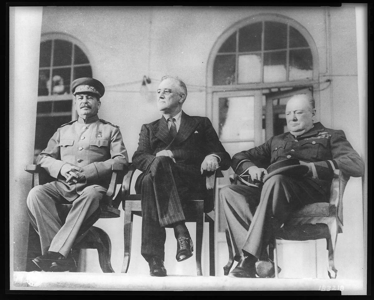 Lt. Thomas M. Reavley was on the secret Navy convoy that brought President Franklin D. Roosevelt to the Yalta Conference, where he met with Soviet leader Joseph Stalin British Prime Minister Winston Churchill in February 1945.