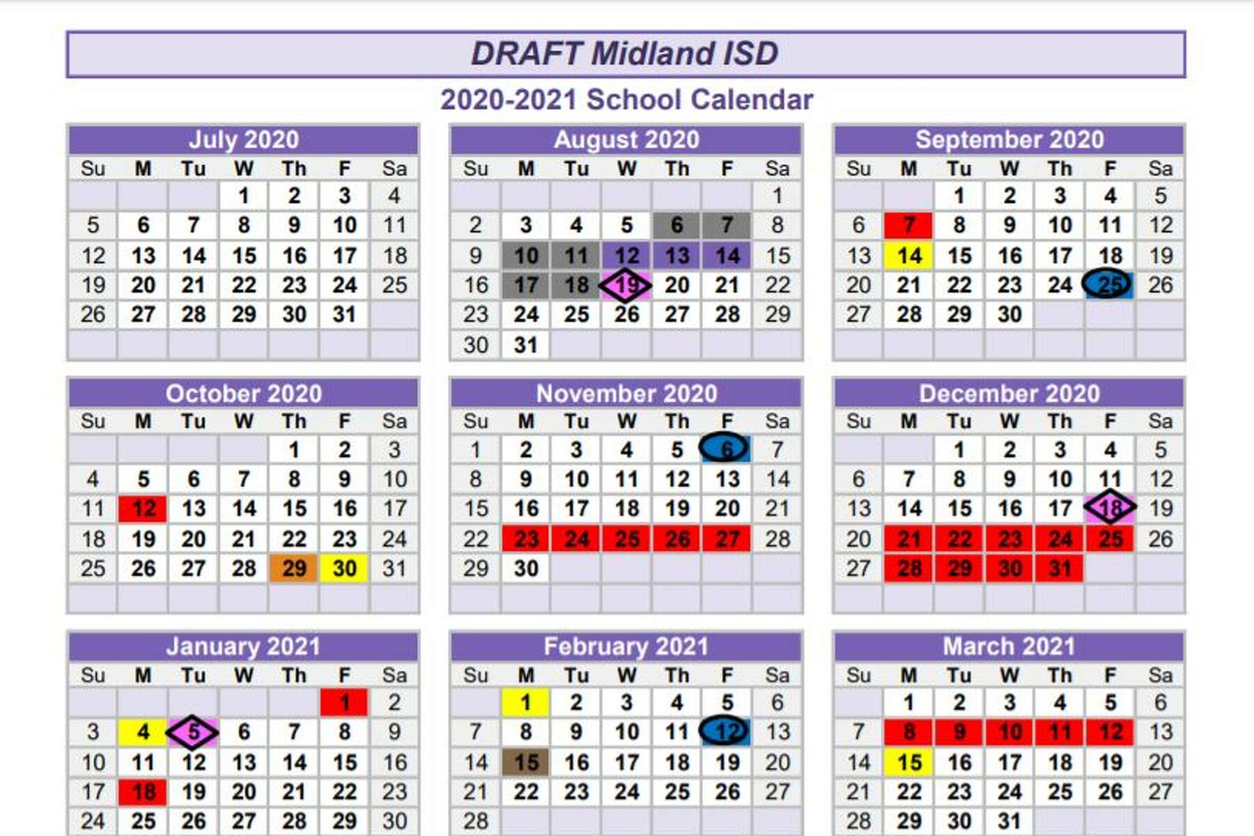 Misd Calendar 2022 Misd Leaders To See Draft Of K-5 Calendar