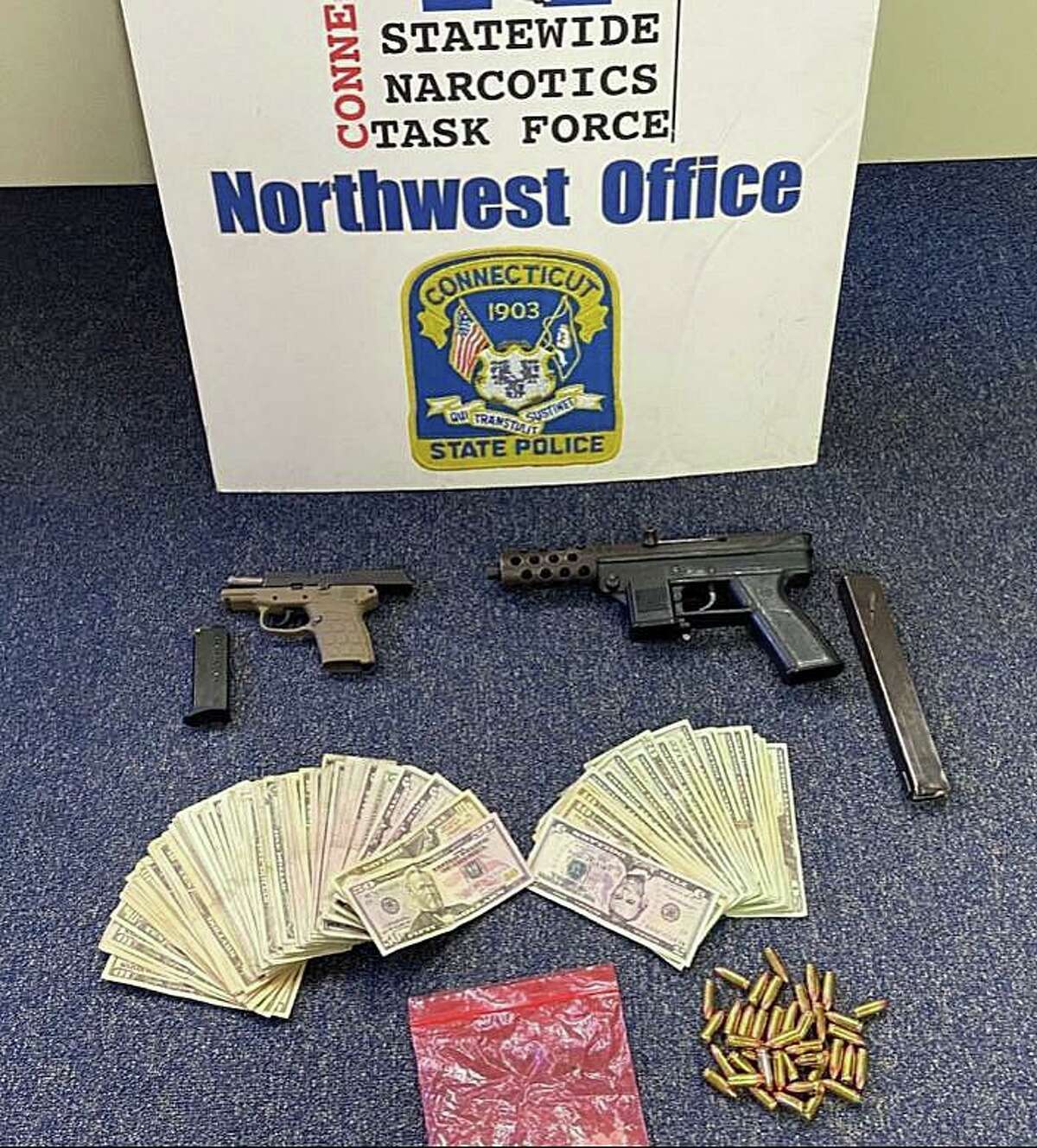 CT Man Busted After Drugs, Ammo, Machine Gun Found In Home