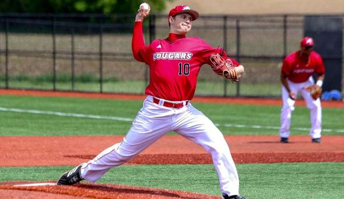 SIUE right-handed pitcher Kenny Serwa delivers a pitch during an outing last season.