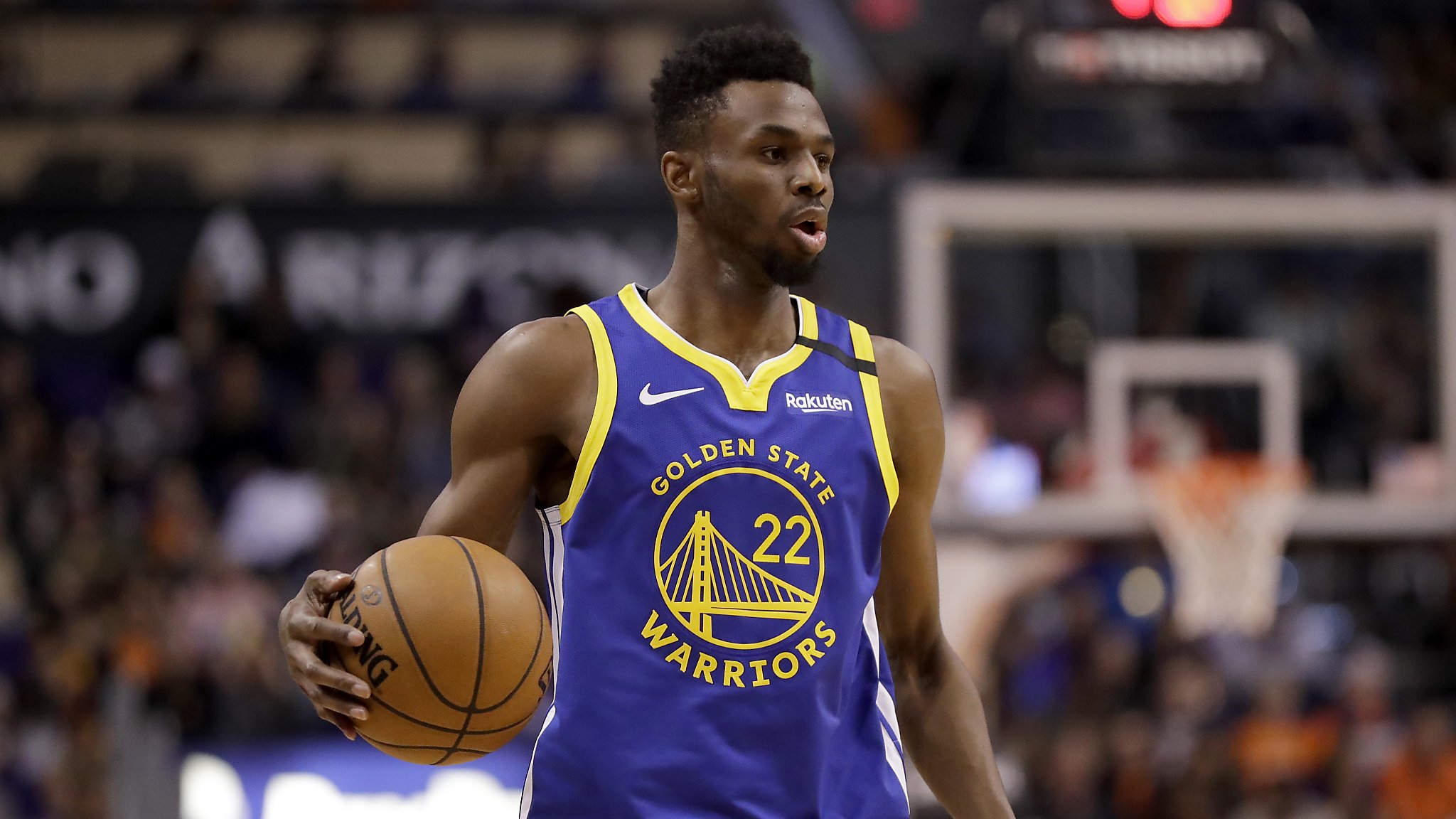 Andrew Wiggins’ play — on offense and defense — has the Warriors excited