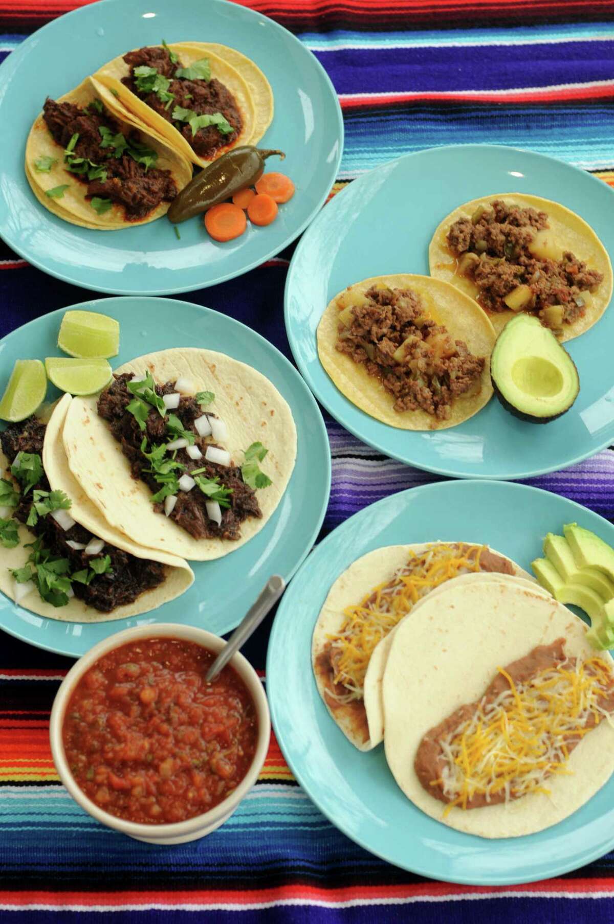 How To Make Your Breakfast Tacos — Barbacoa, Carne Guisada, Picadillo ...