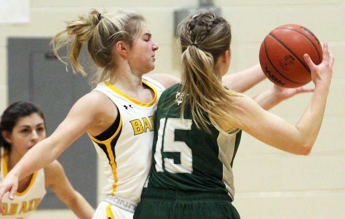 The Bad Axe girls basketball team played host to Laker on Tuesday night.