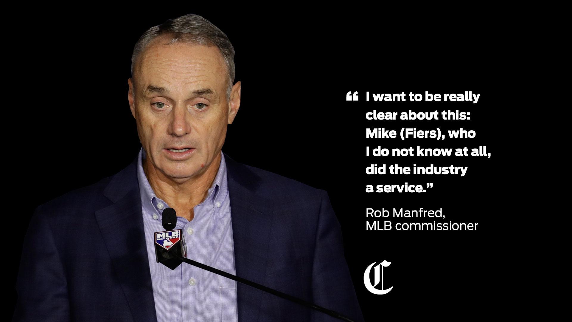 Rob Manfred News, Photos, Quotes, Video