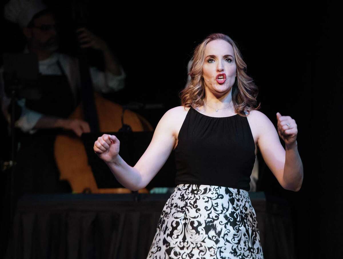 Anya Caravella stars in The Ridgefield Theater Barn's musical Smorgasbord performed on Sunday, Feb. 16, 2020. The music and lyrics were written by Bradford Blake.