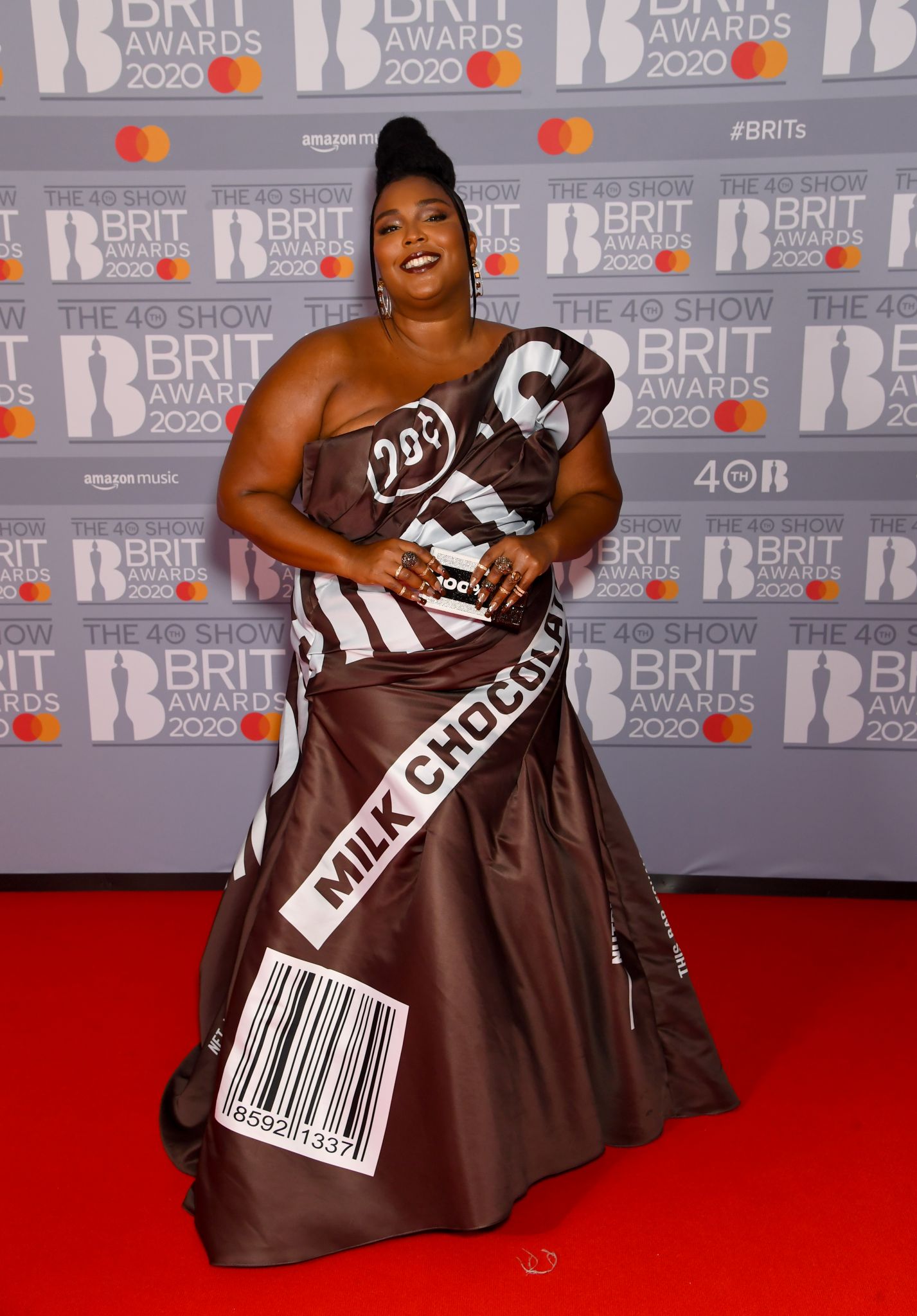 Houston's Lizzo brings down the house at the 2020 Brit Awards