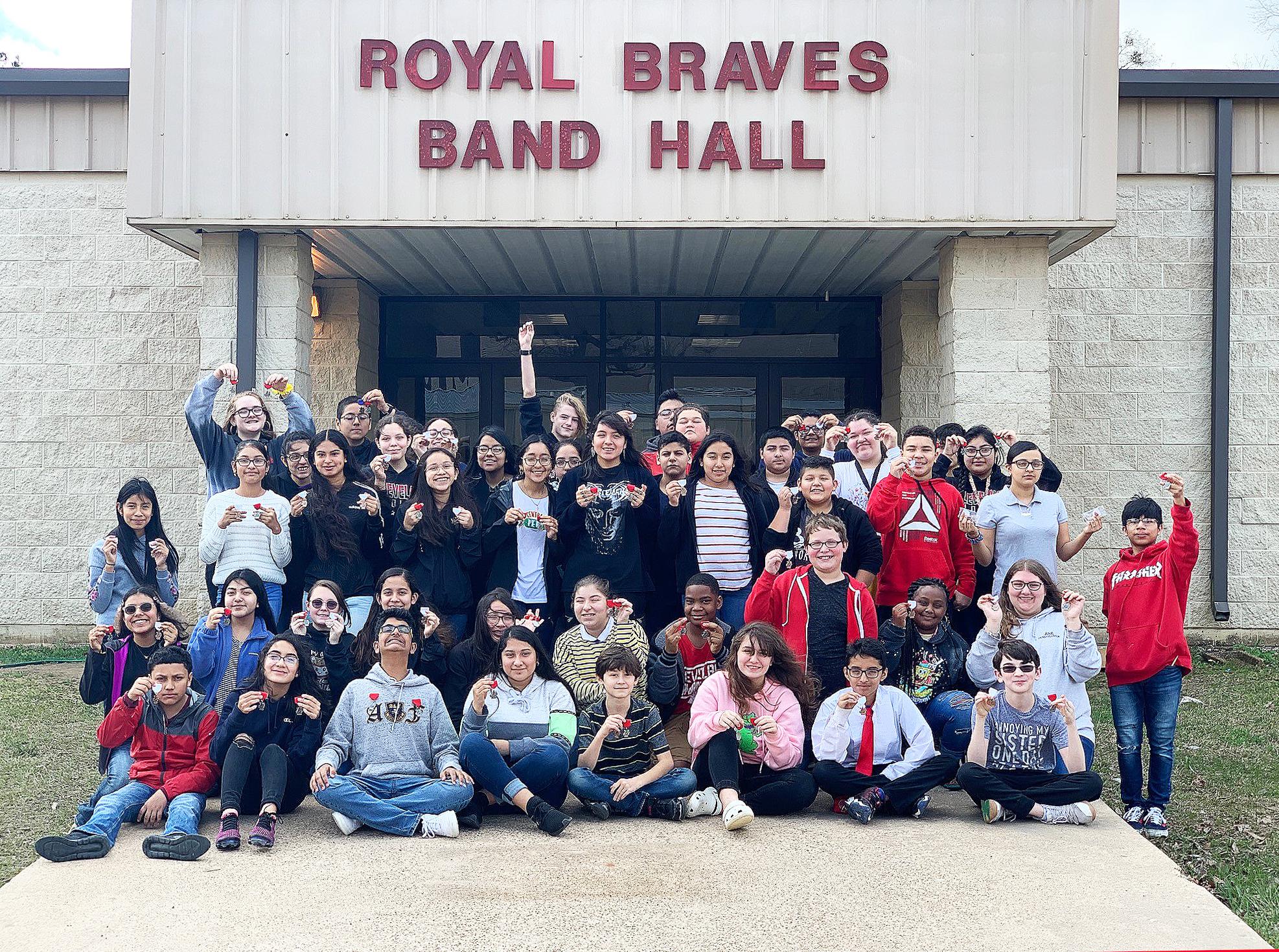 Cleveland Middle School students excel at UIL contest