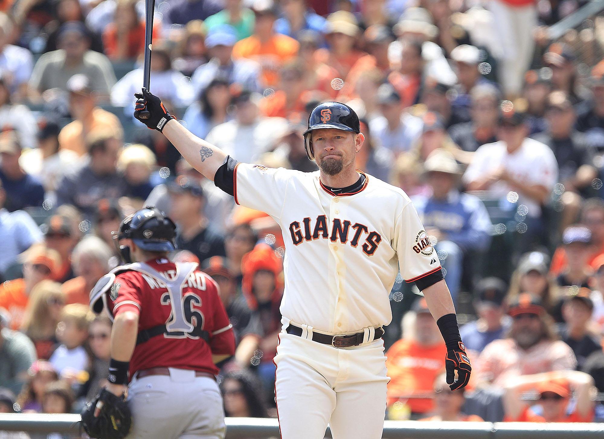 Perfect Timing Ex Giant Aubrey Huff To Attend Trump Rally In Las Vegas Sfchronicle Com