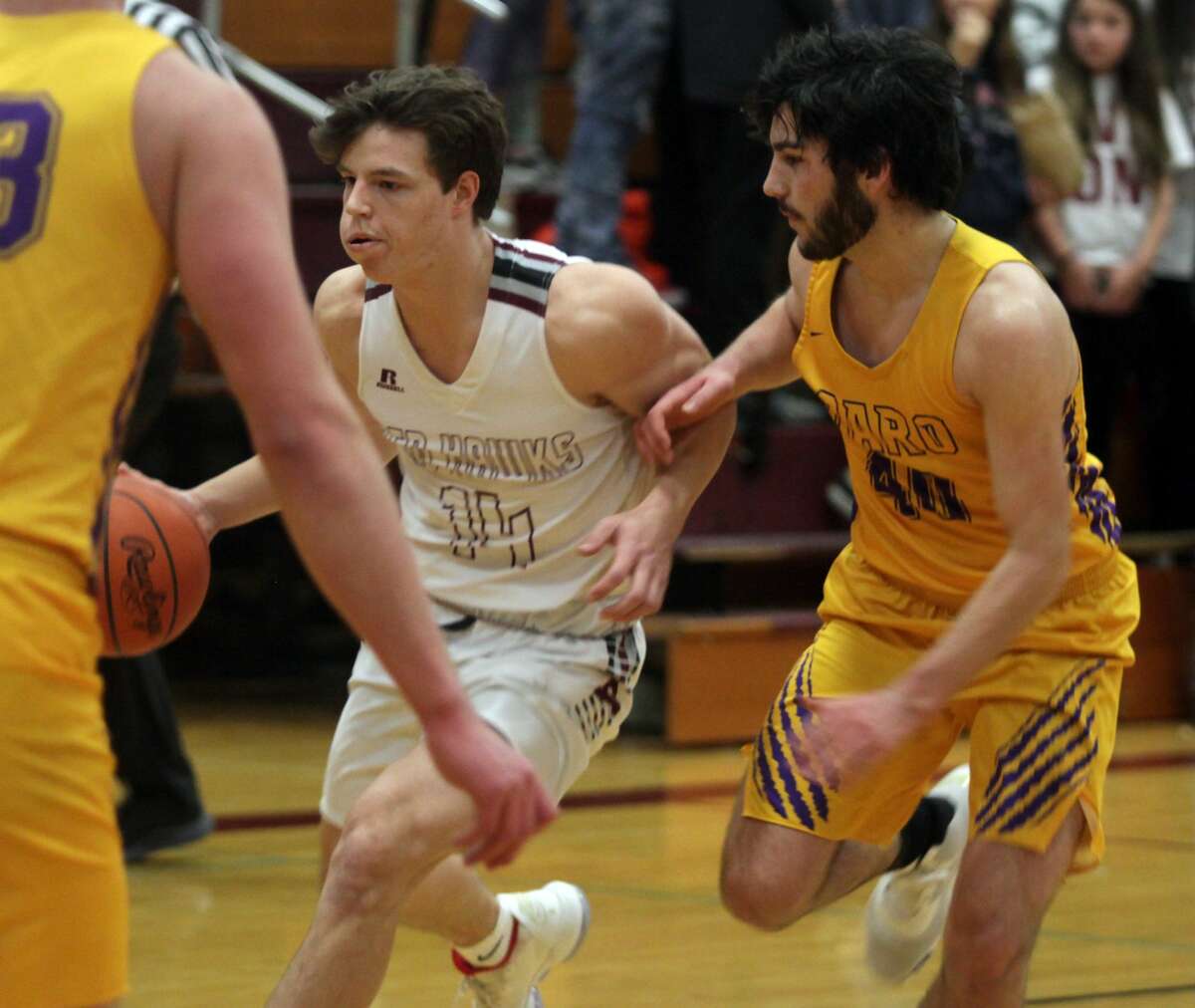 The Cass City boys basketball team recorded a 49-33 victory over Caro on Wednesday, Feb. 19.