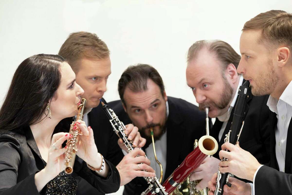 The Carion Wind Quintet was the last to perform in the Candlelight Concerts series before the coronavirus pandemic put a halt to concerts. The ensemble performed on Feb. 23 at Wilton Congregational Church.