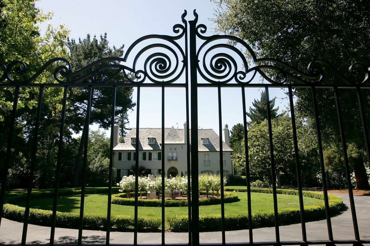 A mansion in Atherton, Calif., which ranked as the most expensive ZIP code in the country for the fifth year in a row. 