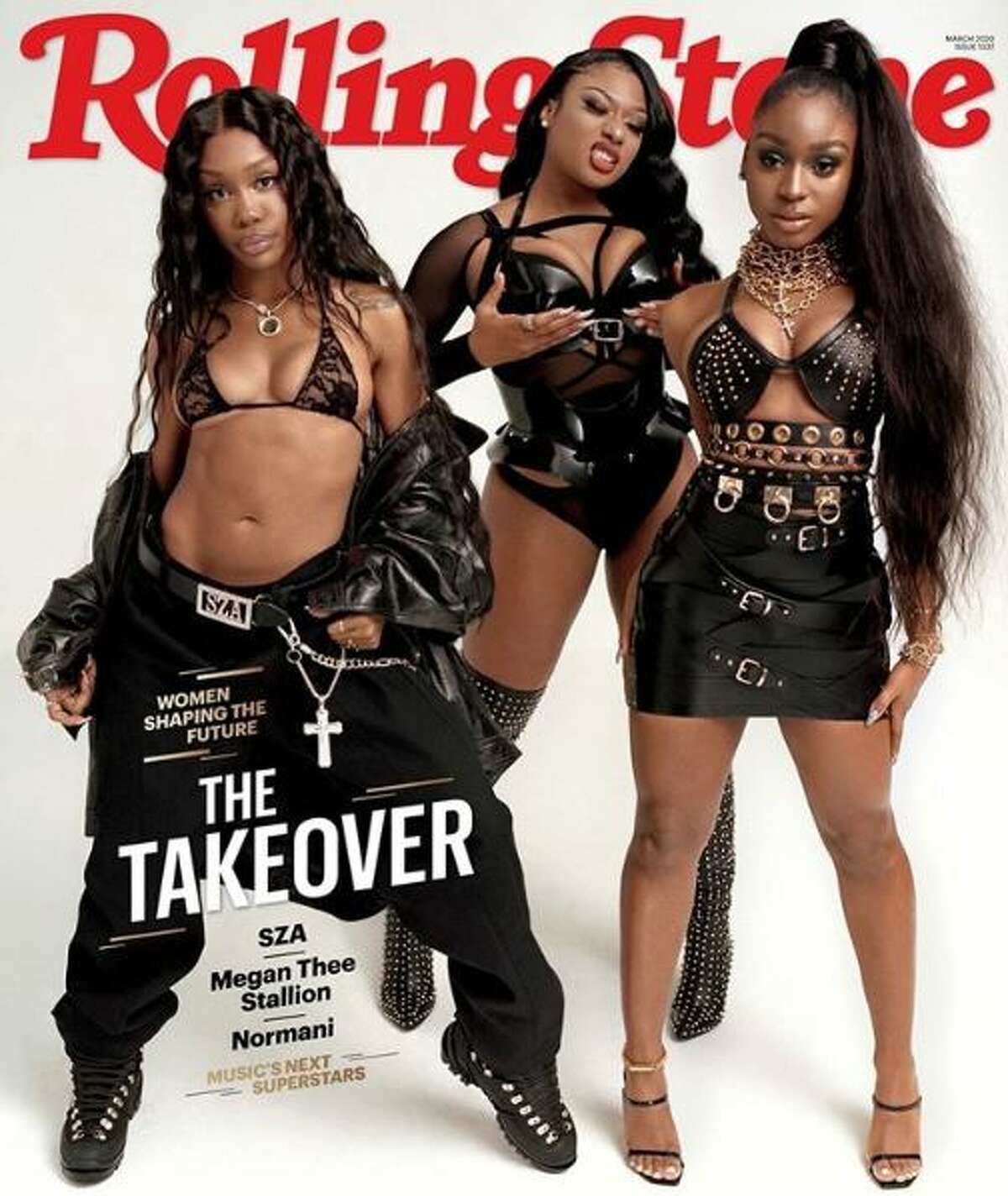 Houston’s own hot girl, Megan Thee Stallion stars on the cover of Rolling Stone’s second annual Women Shaping the Future issue, with SZA and Normani.