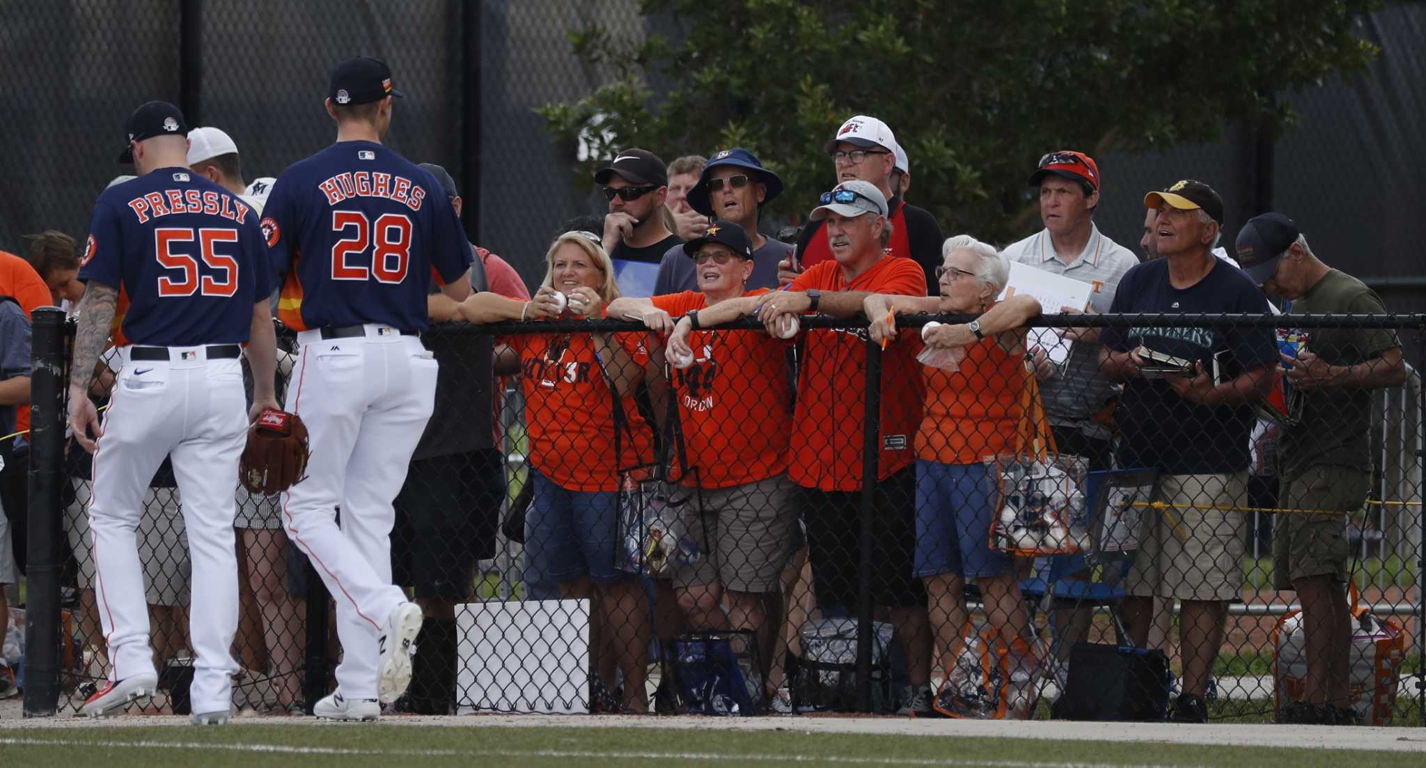 Outfielder Kyle Tucker of the Houston Astros poses for a picture on photo  day during Astros spring training, Wednesday, March 16, 2022, at The  Ballpark of the Palm Beaches in West Palm