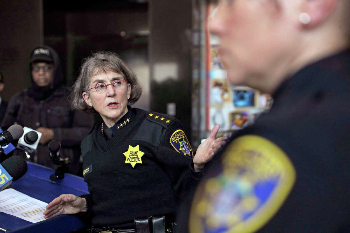 Oakland Police Chief Anne Kirkpatrick has been at odds with the Police Commission for months.