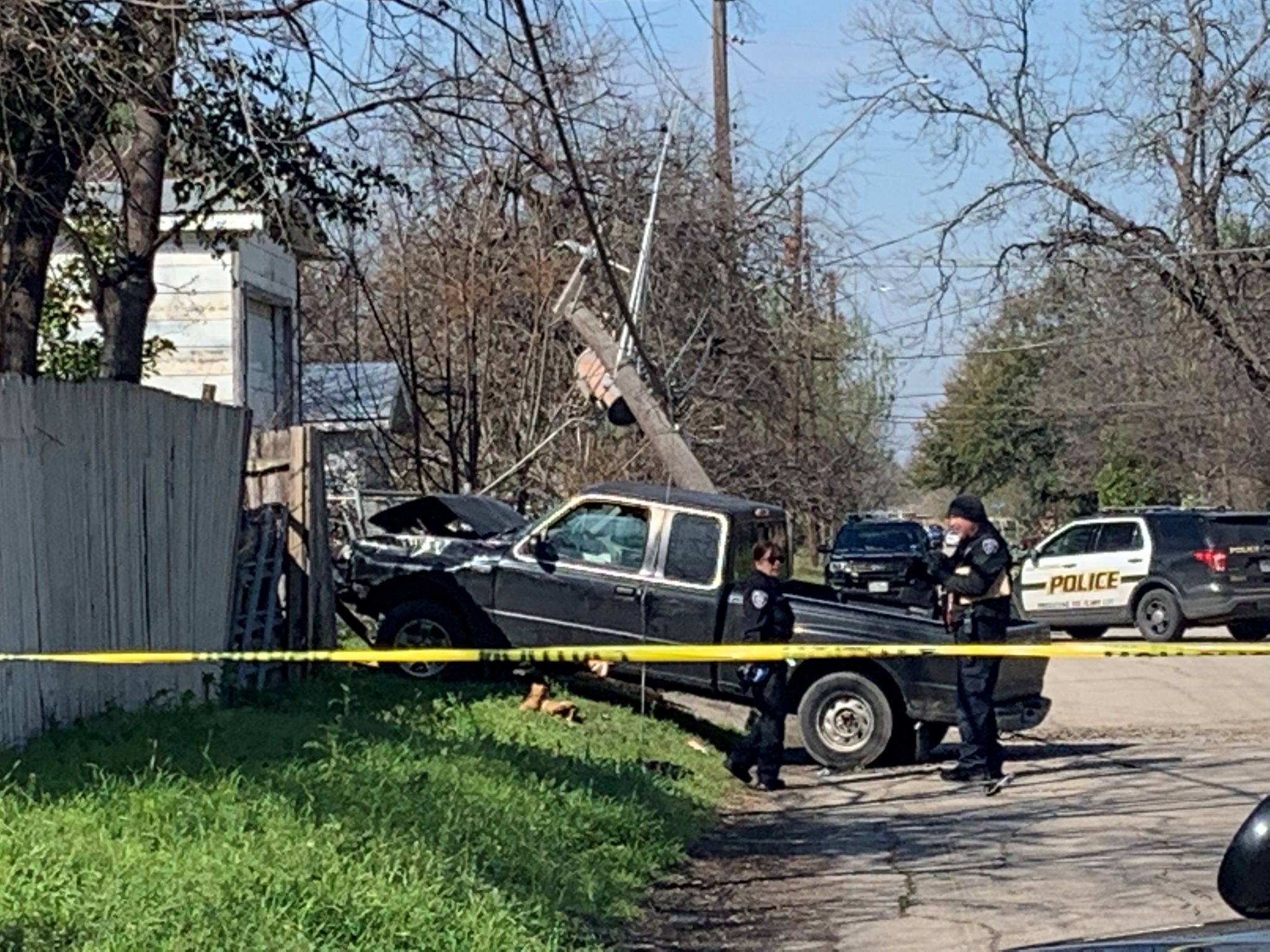 Man found dead in pickup before chase, officer involved shooting identified