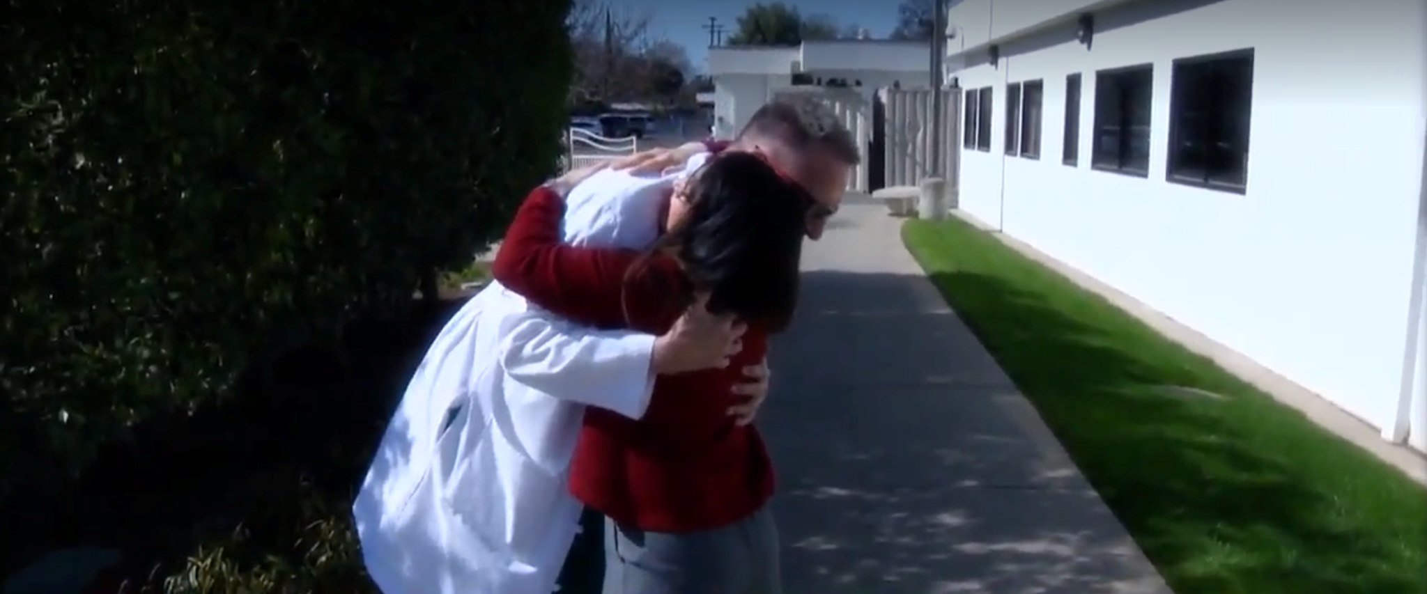 Woman meets doctor who saved her life