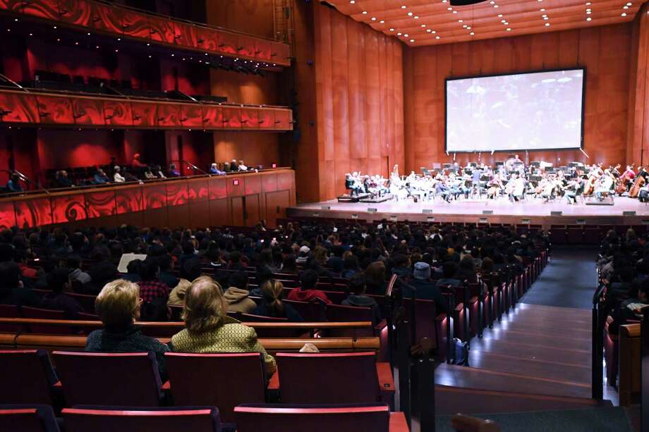 The San Antonio Symphony, above, played a key role in the recent Gurwitz International Piano Competition. It was yet another reminder of the beauty and necessity of the arts. Photo: Billy Calzada / Staff Photographer / San Antonio Express-News