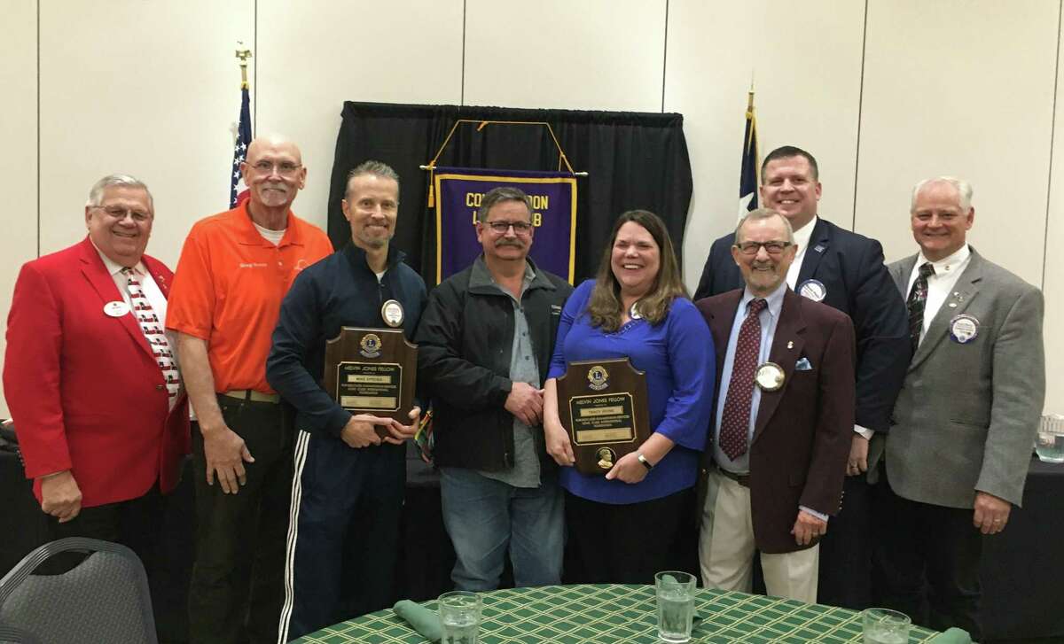 Conroe Noon Lions: CNLC presents Melvin Jones Fellowship Awards to 3 ...