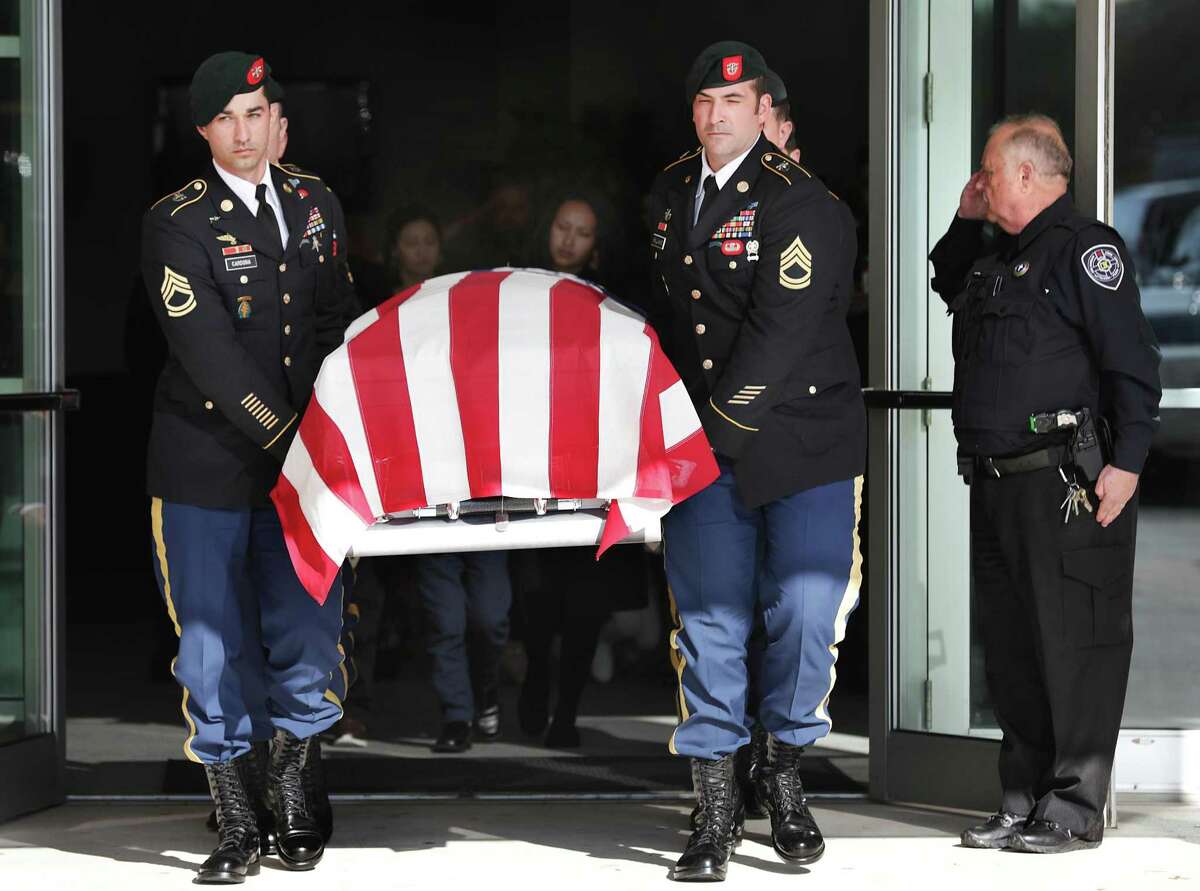 Family, friends salute slain GI in his San Antonio hometown