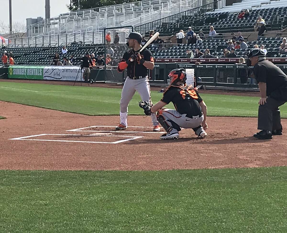 Yolmer Sanchez, taking live batting practice at Scottsdale Stadium on Friday, lost his job with the White Sox even after winning a 2019 Gold Glove.