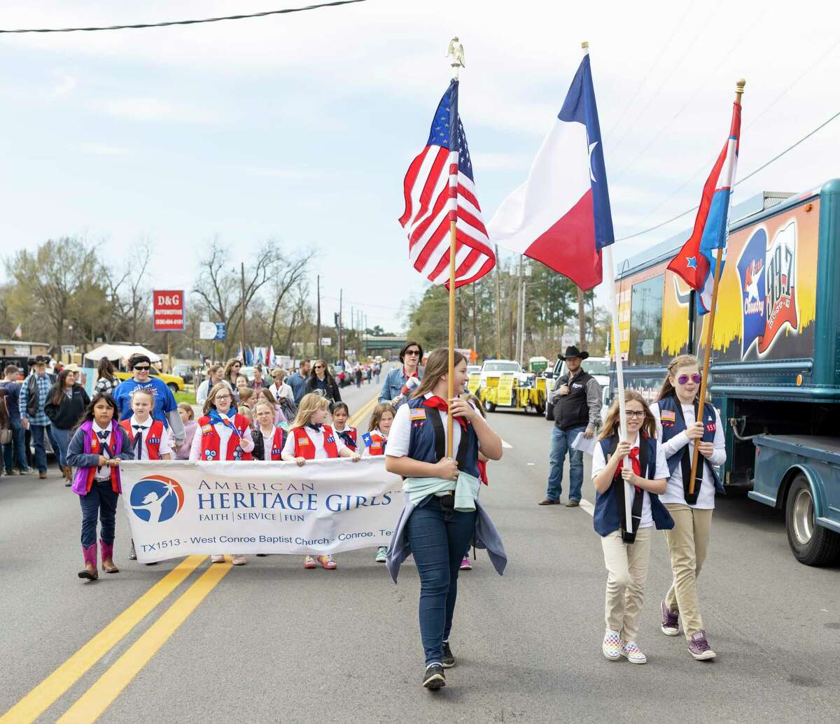 55th Annual Go Texan Parade boot scoots through downtown Conroe